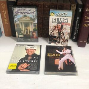 O509 Elvis Presley DVD VHS Collection